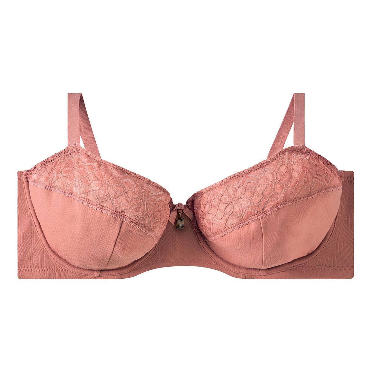 Pomm'Poire Soutien-gorge à armatures grand maintien terracotta Palanquin