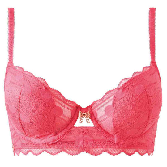 Soutien-gorge ampliforme coques moulées orange Symbole
