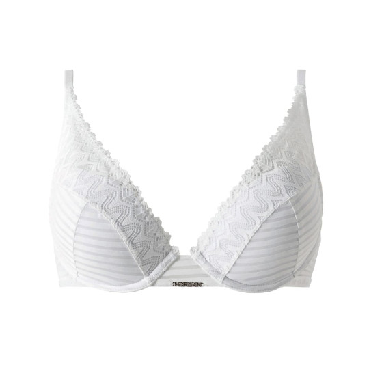 Soutien-gorge ampliforme coques moulées blanc Célia