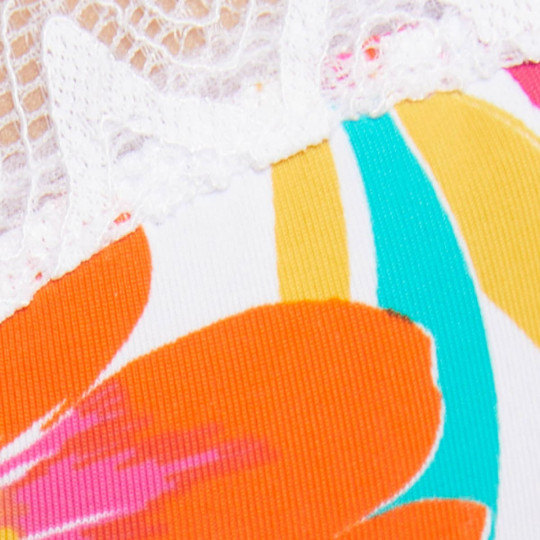 Soutien-gorge corbeille imprimé Célia