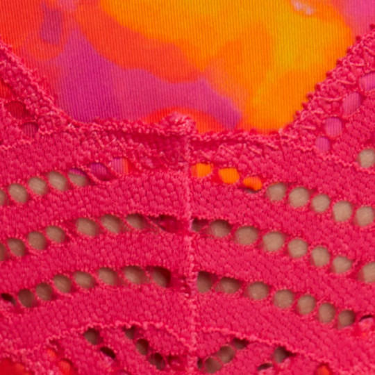 Shorty tanga rose Thaïs