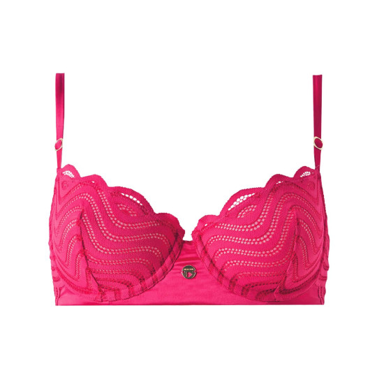 Soutien-gorge corbeille rose Romane