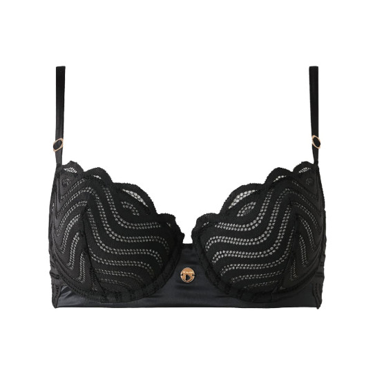Soutien-gorge corbeille noir Romane