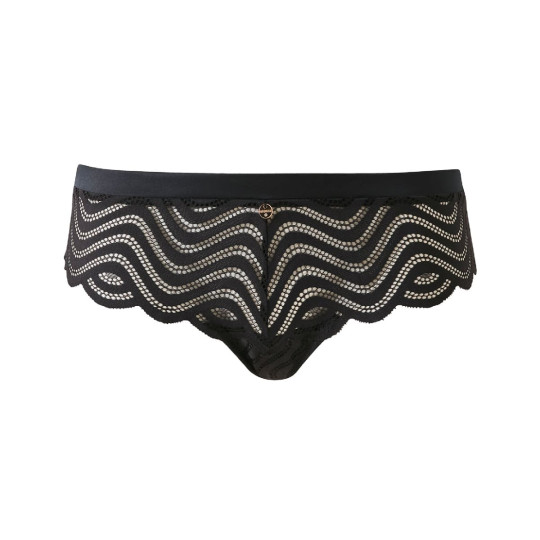 Shorty string noir Romane