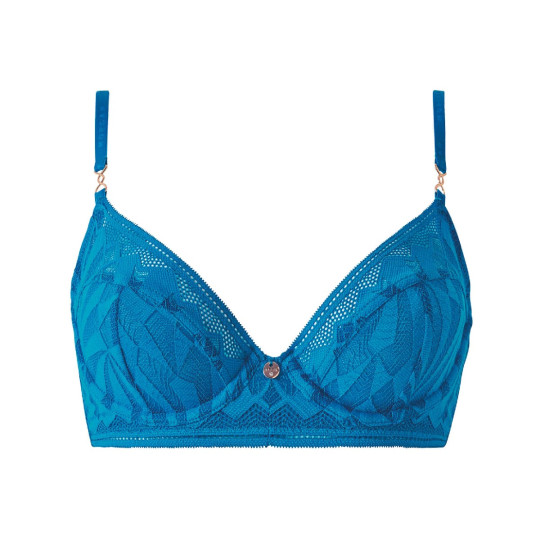 Soutien-gorge corbeille bleu Salomé