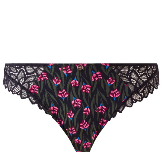 Tanga noir Delphine