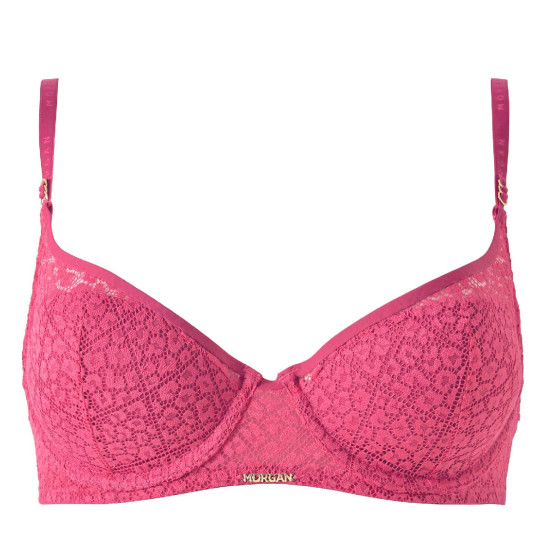 Soutien-gorge ampliforme coques moulées rose Maëlle