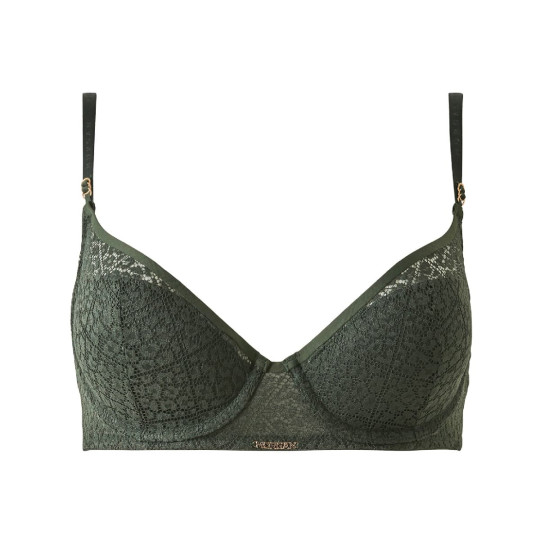 Soutien-gorge ampliforme coques moulées kaki Maëlle