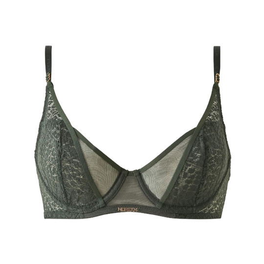 Soutien-gorge corbeille kaki Maëlle