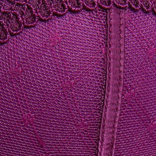Soutien-gorge ampliforme coques moulées bandeau violet Cléo