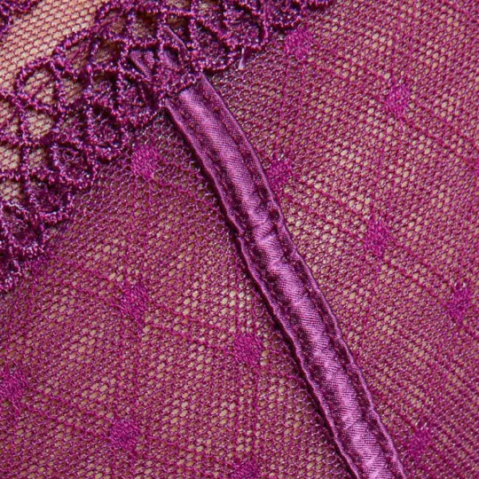 Soutien-gorge corbeille violet Cléo
