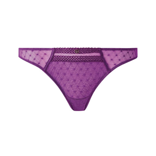 Tanga violet Cléo