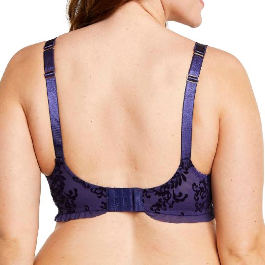 Soutien-gorge grand maintien bleu marine Festival