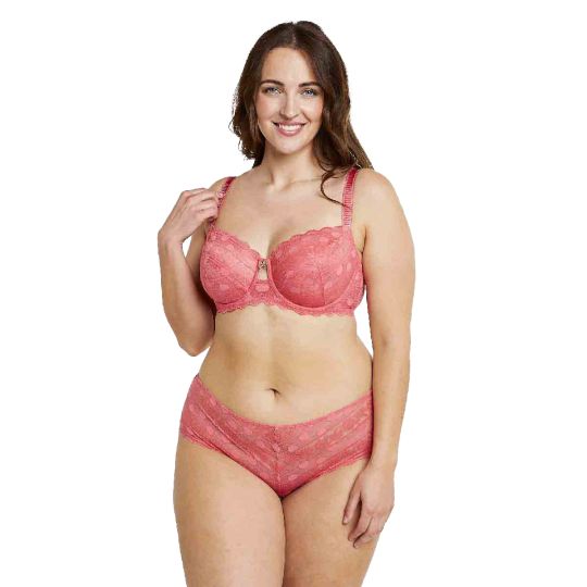 Soutien-gorge grand maintien orange Symbole