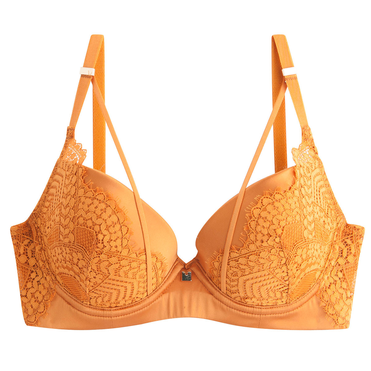 Soutien-gorge ampliforme coque moulée moutarde Effrontée - Pomm'Poire - Modalova
