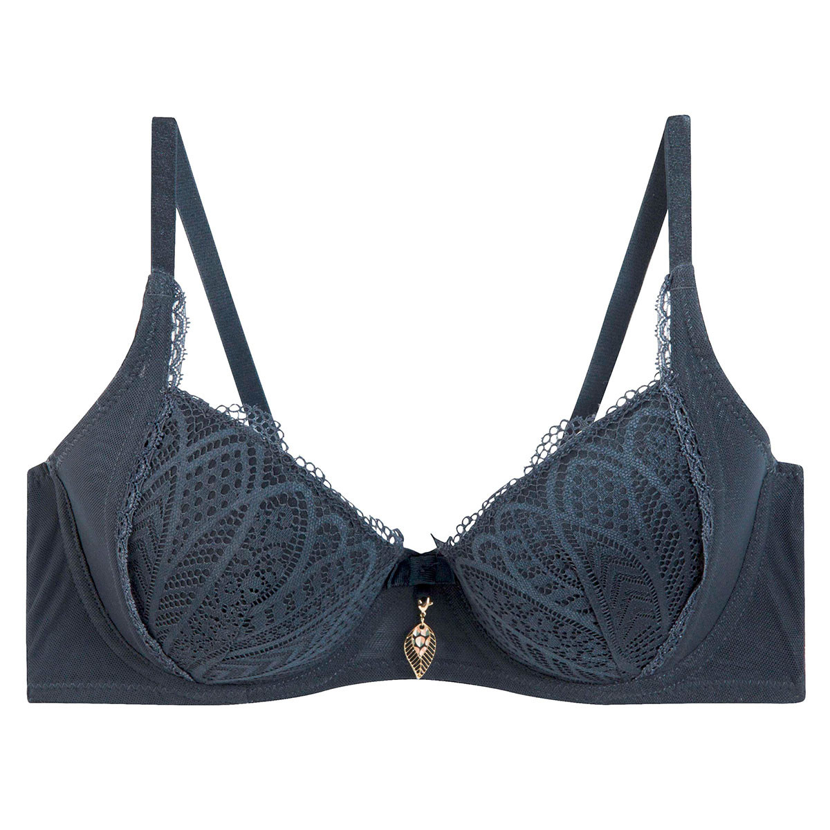Soutien-gorge ampliforme coque moulée gris Abeille - Pomm'Poire - Modalova