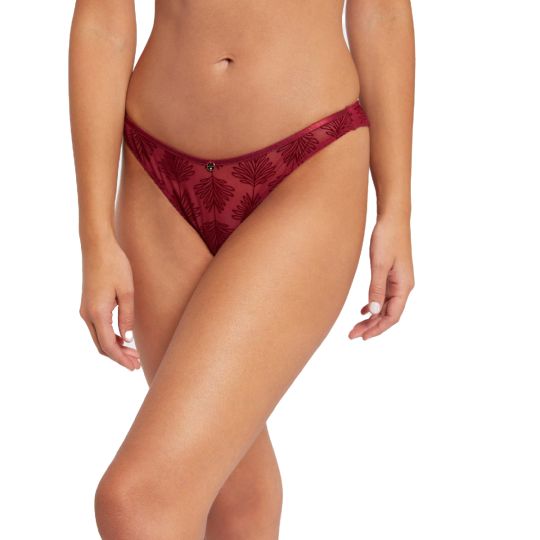 Tanga brésilien bordeaux Alixa