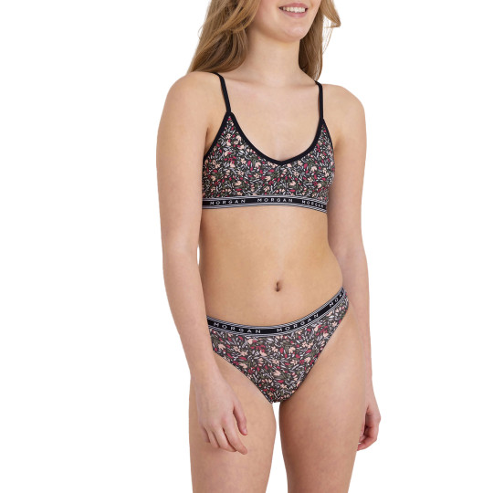 Brassiere noir Pia