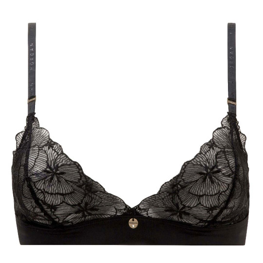 Soutien-gorge souple noir Amandine