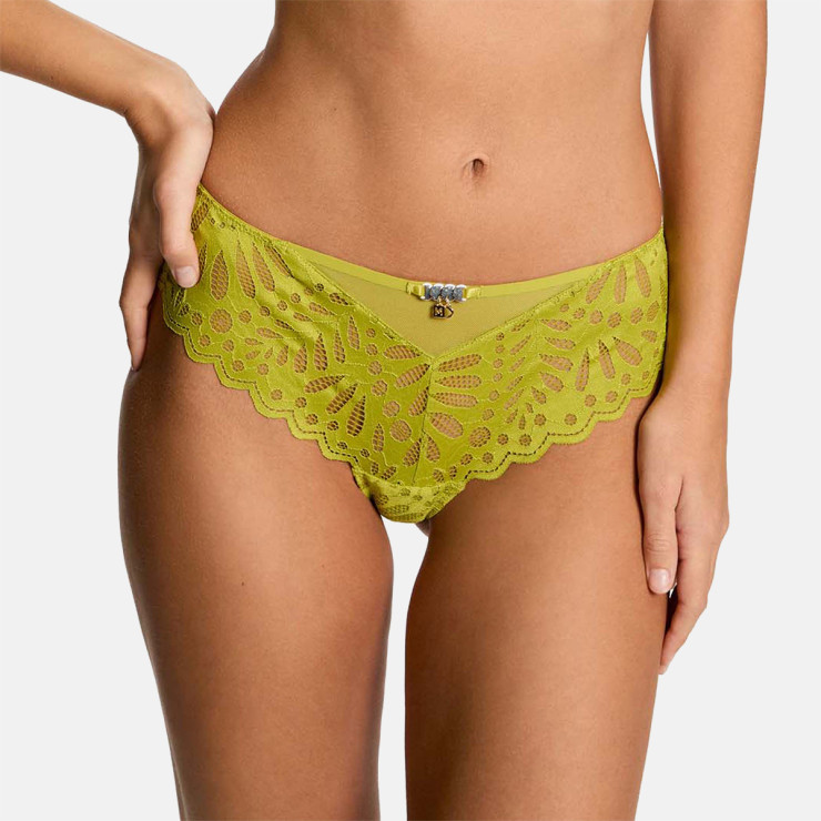 Shorty tanga vert Amelie