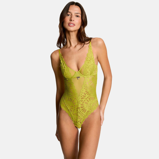 Body slip vert Amelie