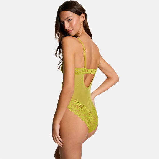 Body slip vert Amelie