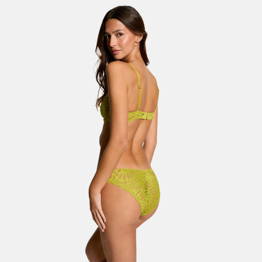 Soutien-gorge armatures vert Amelie