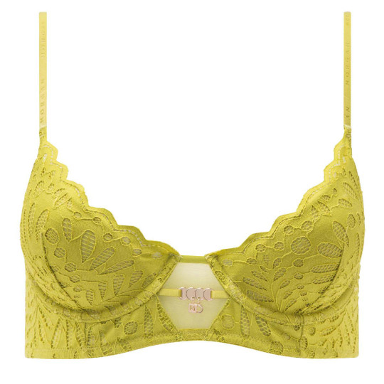 Soutien-gorge coques moulées vert Amelie