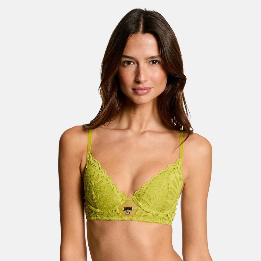 Soutien-gorge coques moulées vert Amelie