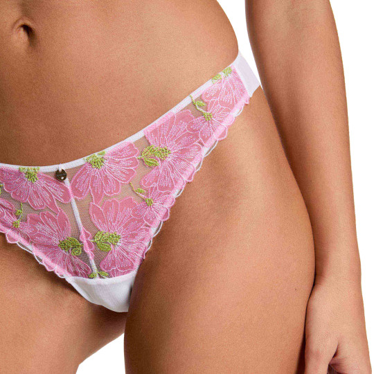 Tanga blanc Clemence