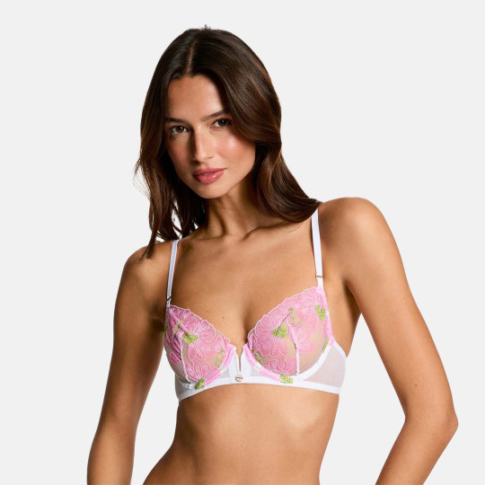 Soutien-gorge armatures blanc Clemence