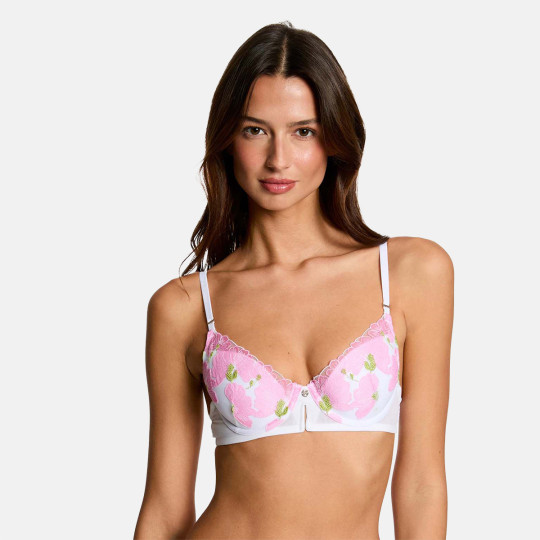 Soutien-gorge coques moulées blanc Clemence