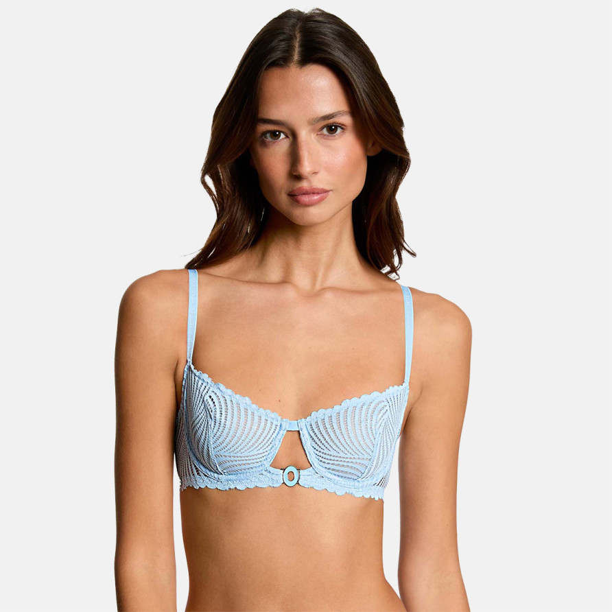Soutien-gorge armatures bleu Garance