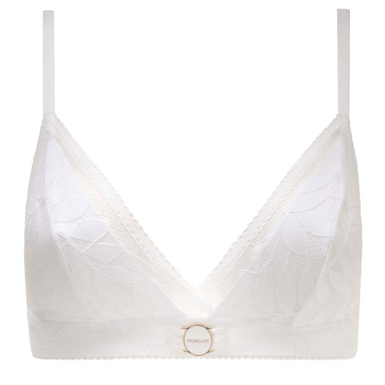 Soutien-gorge souple blanc Lina