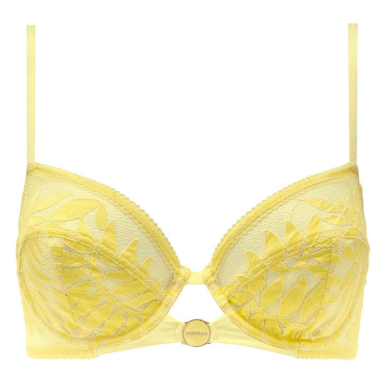 Soutien-gorge armatures jaune Lina