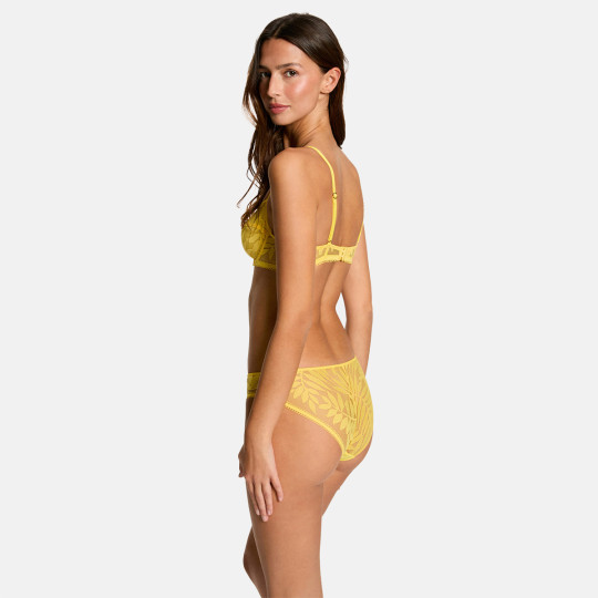 Soutien-gorge armatures jaune Lina