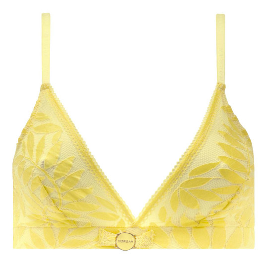 Soutien-gorge souple jaune Lina