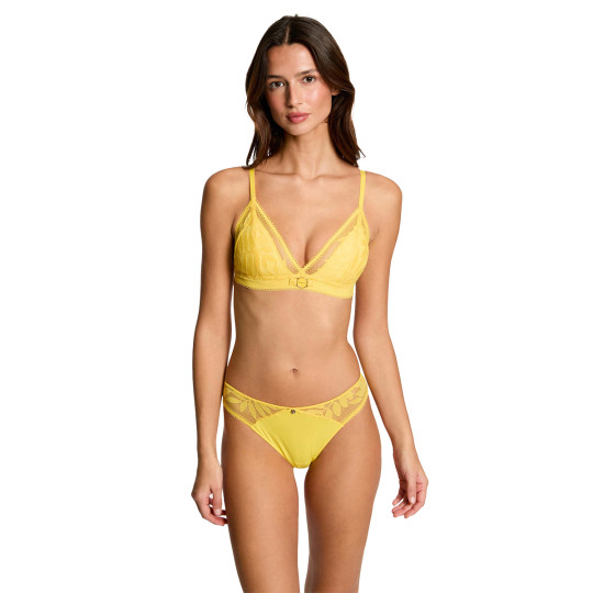 Soutien-gorge souple jaune Lina