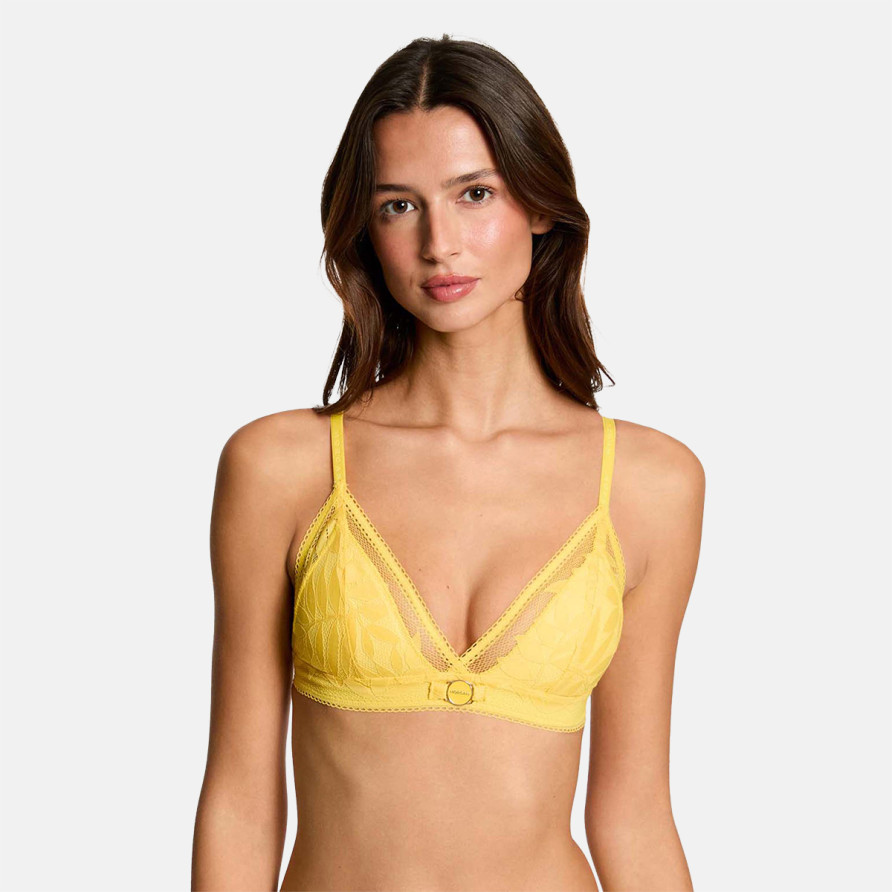 Soutien-gorge souple jaune Lina