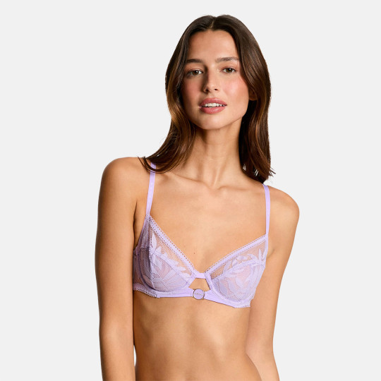 Soutien-gorge armatures parme Lina