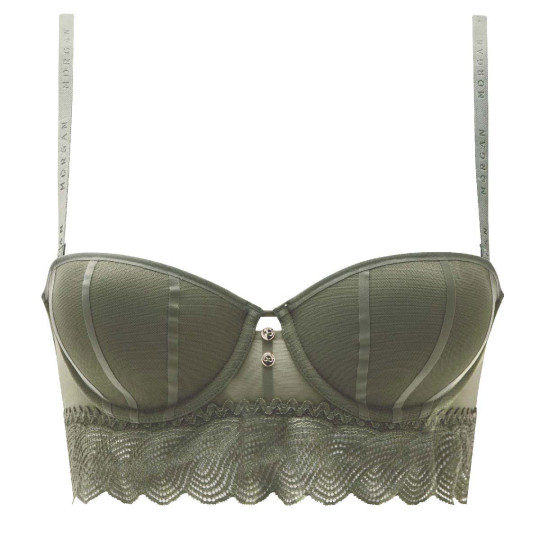 Soutien-gorge coques moulées bandeau kaki Lorie