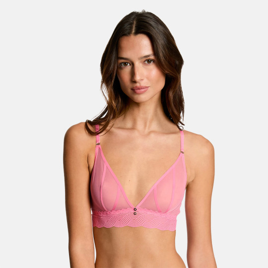 Soutien-gorge armatures rose Lorie