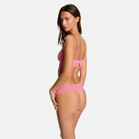 Soutien-gorge armatures rose Lorie