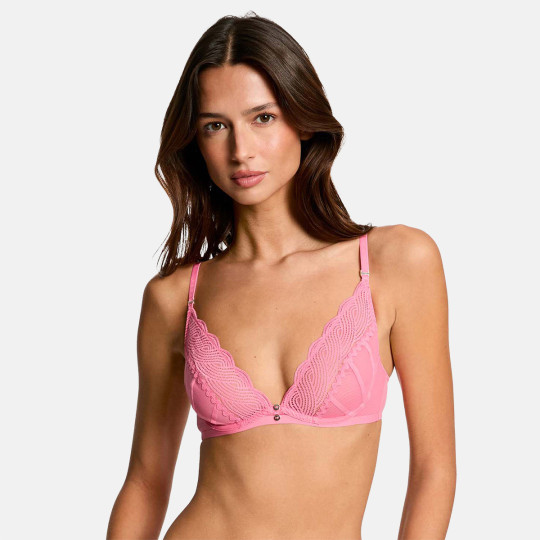 Soutien-gorge souple rose Lorie