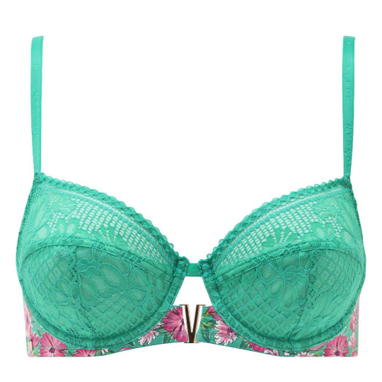 Soutien-gorge armatures vert Mathilde