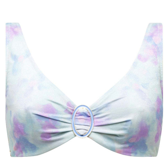 Haut de maillot de bain armaturé grand maintien bleu Brise
