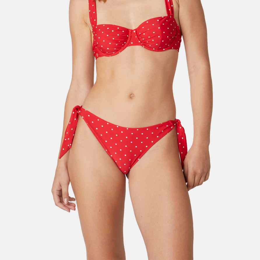Slip de bain rouge La Cadiere