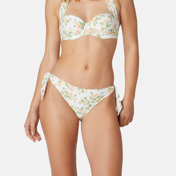Slip de bain blanc Menton