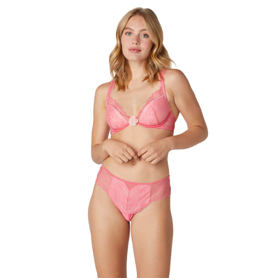 Shorty tanga rose Etoile