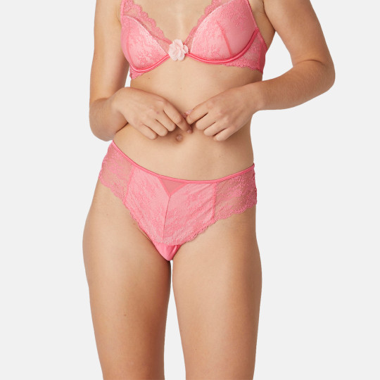 Shorty tanga rose Etoile